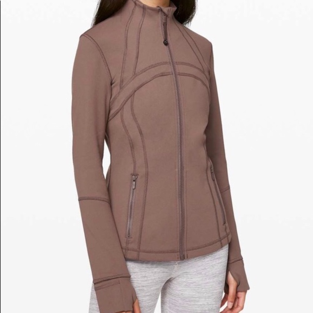 LULULEMON Define Jacket Cherry Taupe Size 4